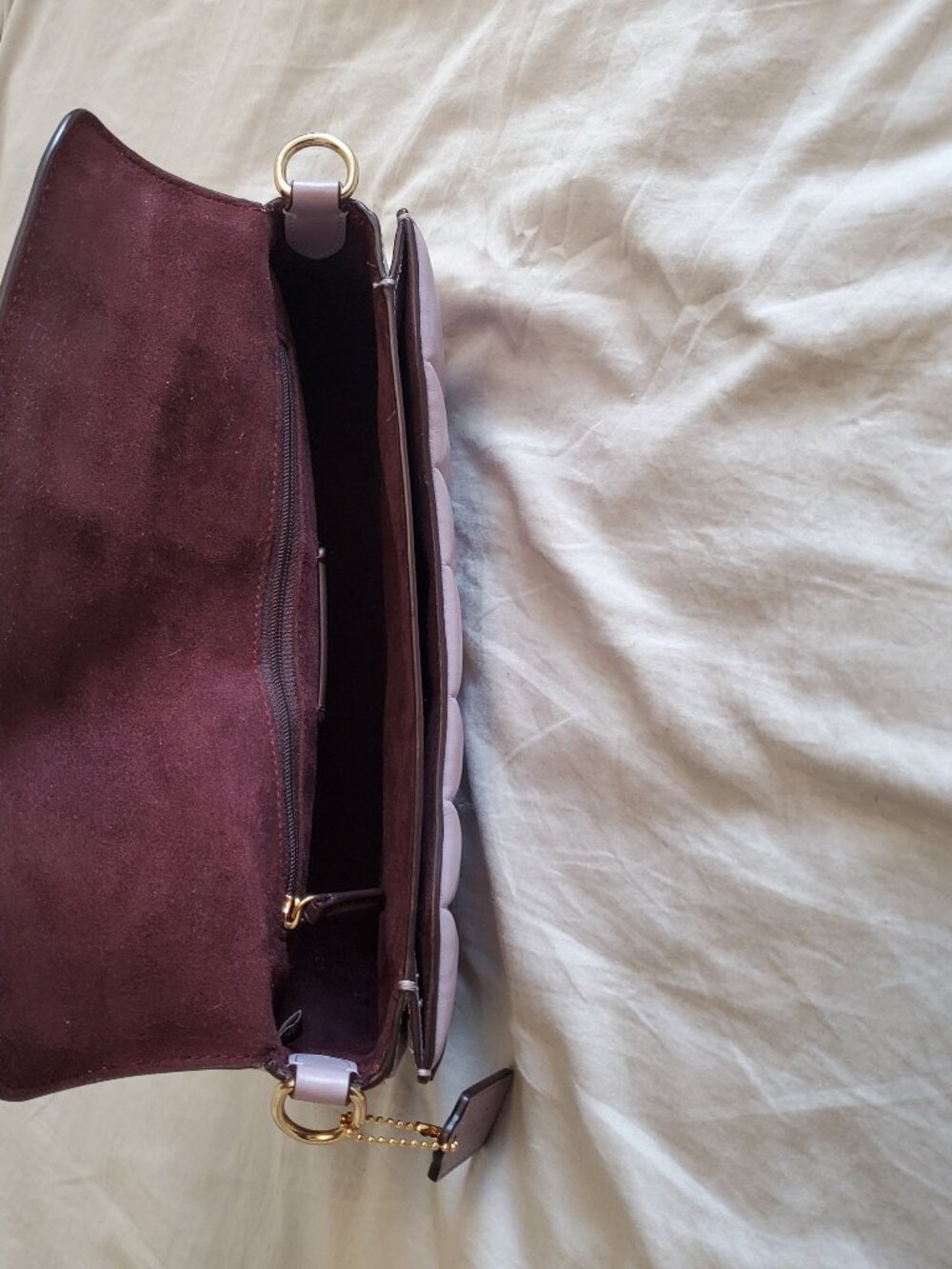 Coach Georgie Quilted Crossbody Bag - Picture 6 of 16